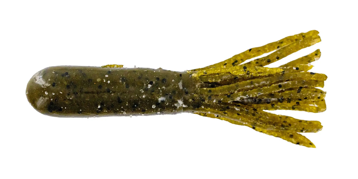 Big Bite Scentsation Tube 35 - Green Pumpkin 8pk - Lucky Lure Tackle