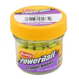 Berkley Bio. Crappie Nibbles - Chartreuse Berkley
