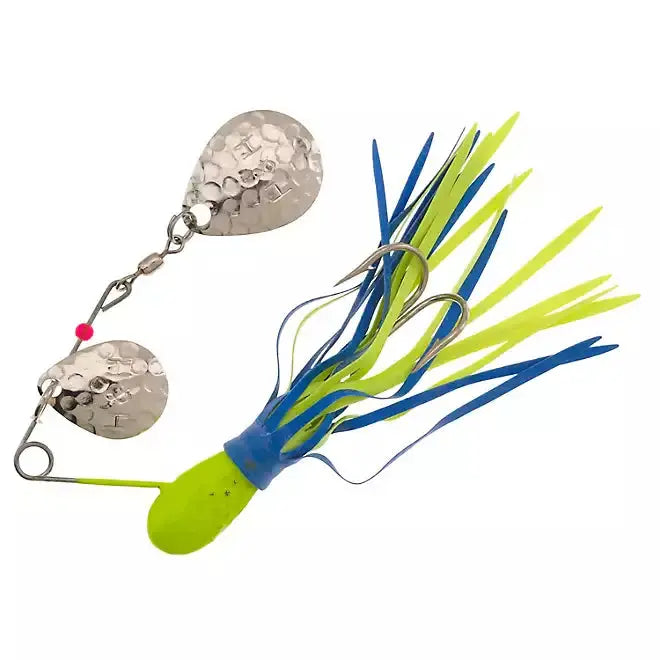 Hh Double Spinner Blue Chart - Lucky Lure Tackle