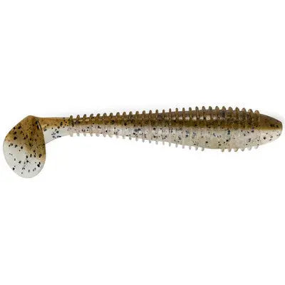 Keitech Fat Swing Impact 2.8" - Green Pumpkin PP Shad 8pk - Lucky Lure Tackle