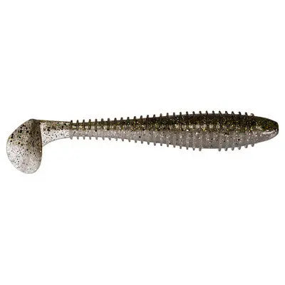Keitech Fat Swing Impact 3.8" - Silver Flash Minnow 6pk - Lucky Lure Tackle
