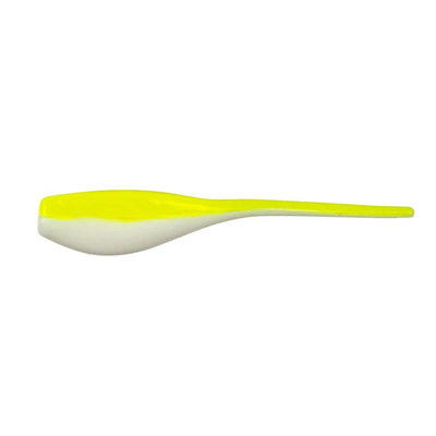 Bobby Garland 2" Baby Shad - Bone White Chartreuse   18pk