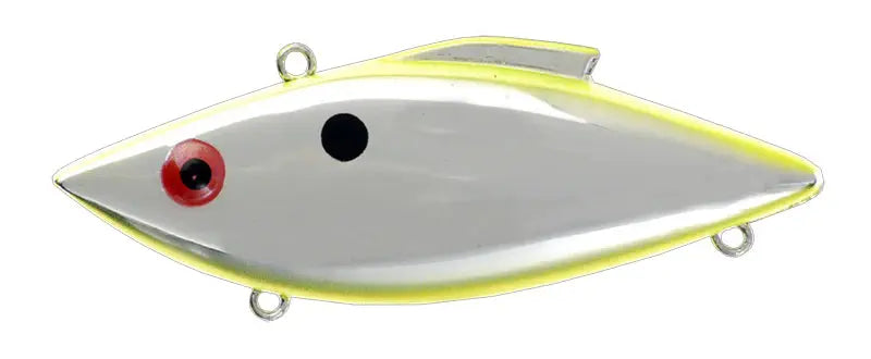 Bill Lewis Rat-L-Trap 1/2oz 3" - Chrome/Chartreuse - Lucky Lure Tackle