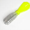 Beaver Bottom Baits 2" Crappie Jig - Silver Tongue Devil (Silver Flk/Opaque Chart) 10pk