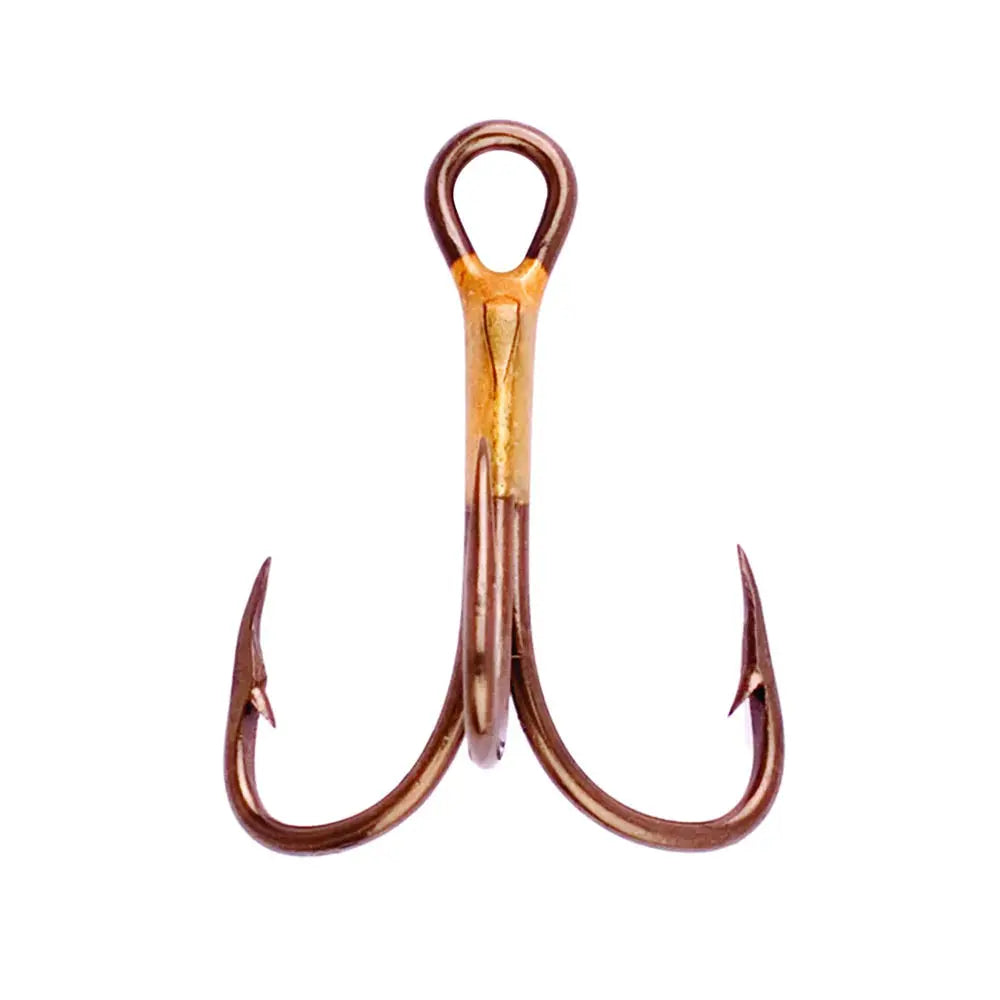 Eagle Claw Treble Triple Hook Sz 16 Bronze 20pk - Lucky Lure Tackle