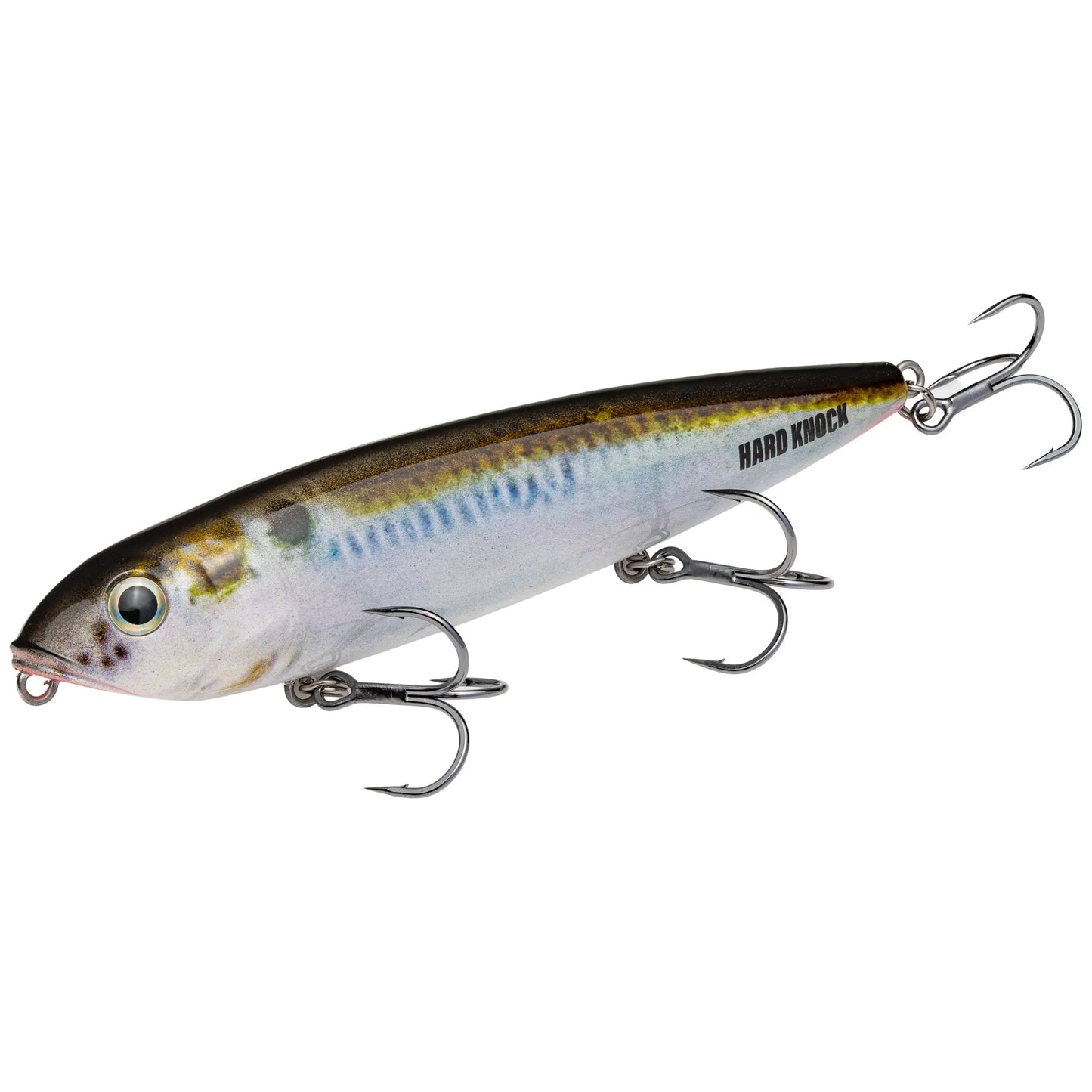 Strike King KVD Sexy Dawg Hard Knock 4 1/2" Topwater Walking - Natural Shad - Lucky Lure Tackle