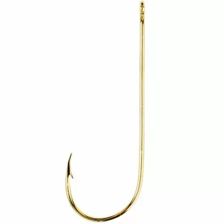 Eagle Claw Aberdeen Hook Gold Size 4 - 10pk