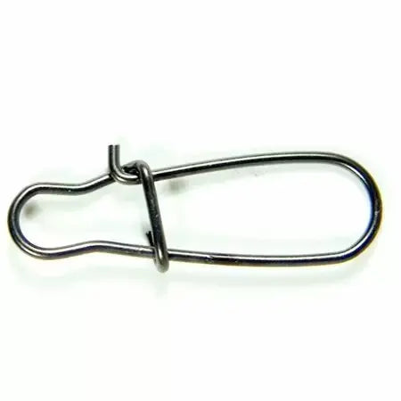 Eagle Claw Dual Lock Snap Size 2 Black - 10pk - Lucky Lure Tackle