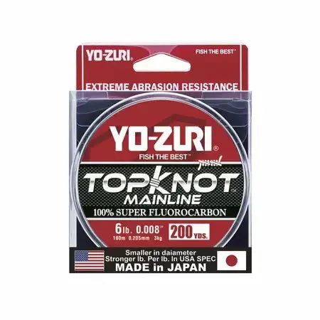 Yo-Zuri TopKnot Mainline 6lb 200yds - Natural Clear Yozuri