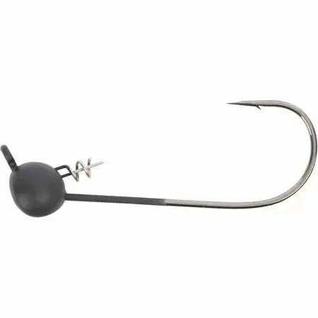 Owner Ultrahead Shaky Head Jig Size 3/16oz 4/0 Matte Black - 4pk - Lucky Lure Tackle