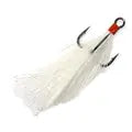 Gamakatsu Feathered Treble White White Sz 2 - 2pk Gamakatsu