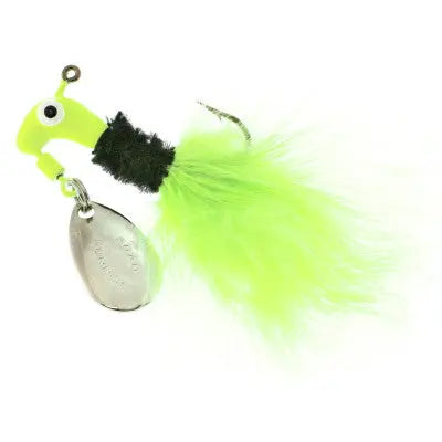 Road Runner Marabou 1/8oz Chart/Blk/Chart - 2pk - Lucky Lure Tackle