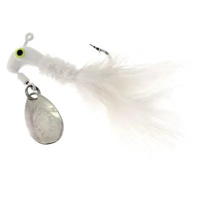 Road Runner 1/2 Bucktail White - Lucky Lure Tackle