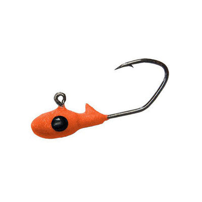 Bobby Garland 1/16oz Overbite Sickle Jigheads - Mo'Glo Orange 10pk