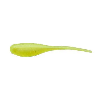 Bobby Garland 2" Baby Shad 18pk - Pearl Chartreuse - Lucky Lure Tackle