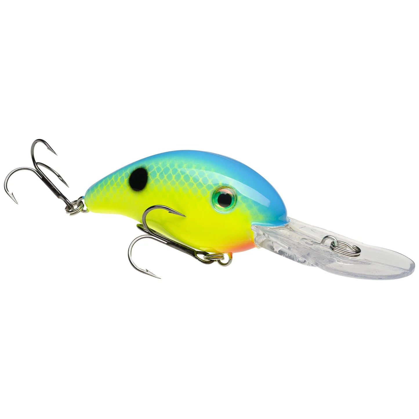 Strike King Pro Model Series 3XD (Extra Deep) Crankbait - Powder Blue Back Chart - Lucky Lure Tackle