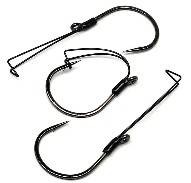 Gamakatsu Finesse Wide Gap Weedless NSB 3/0 - 4pk - Lucky Lure Tackle