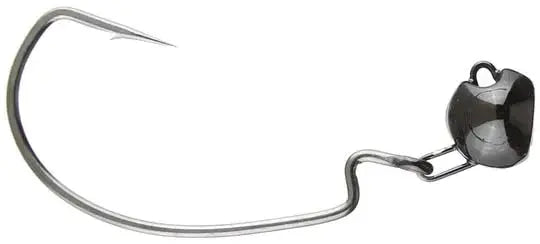 Big Bite Swing Head Reg Wire 3/4oz 3/0 - Green Pumpkin 4pk - Lucky Lure Tackle