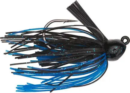 Strike King Bitsy Flip Jig 3/8oz - Black Blue - Lucky Lure Tackle