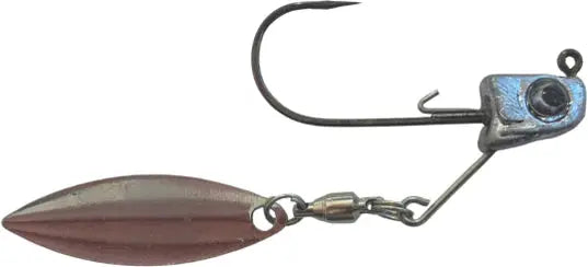 Great Lakes Finesse Sneaky Underspin Jighead 3/16oz - The OG Silver - Lucky Lure Tackle