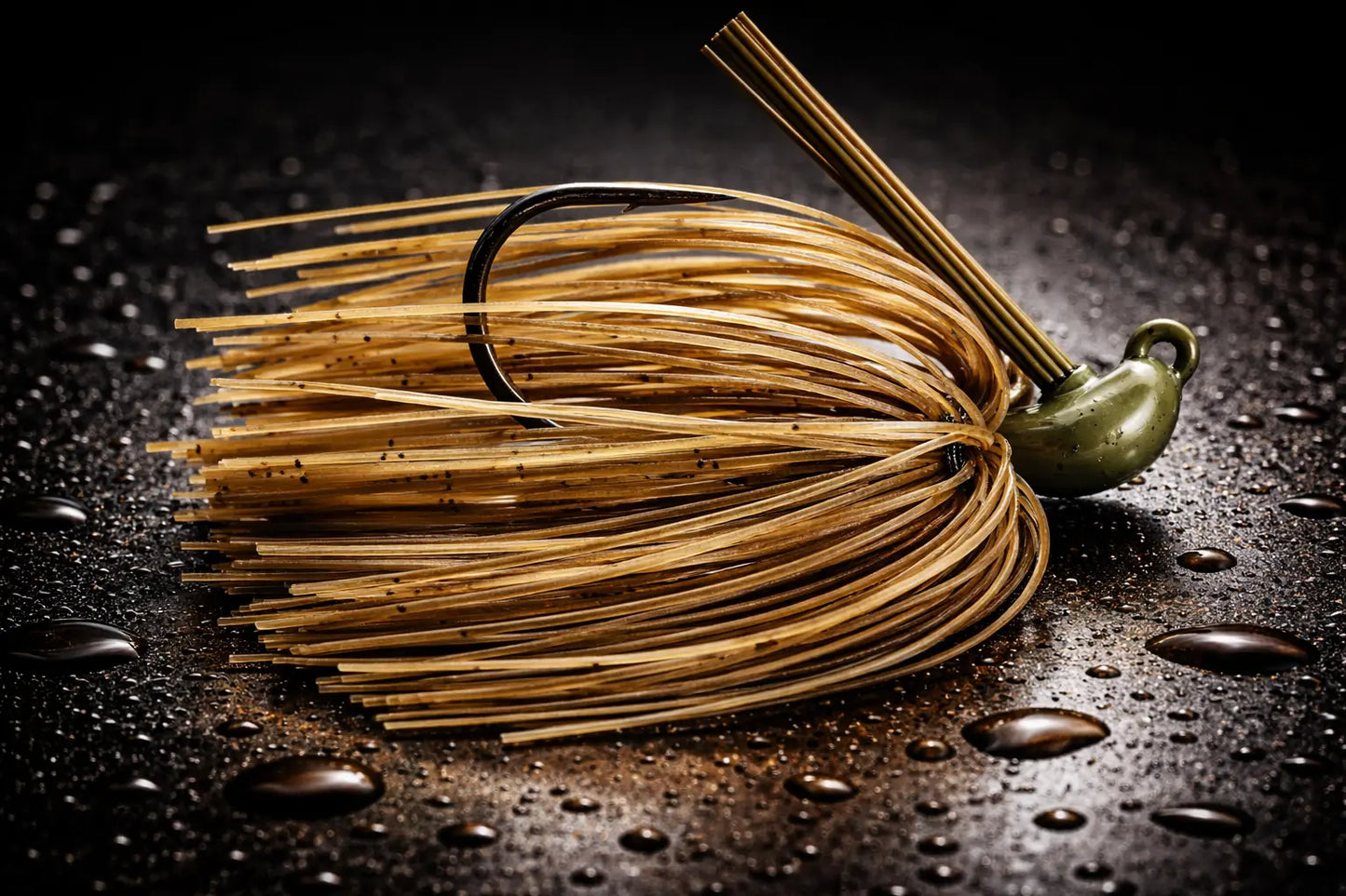 Hag's Tungsten Tsunami All-Around Jig - 1/2oz Green Pumpkin