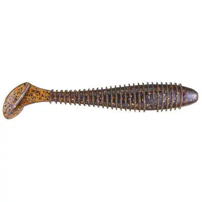 Keitech Fat Swing Impact 3.3" - US Green Pumpkin Magic 7pk - Lucky Lure Tackle
