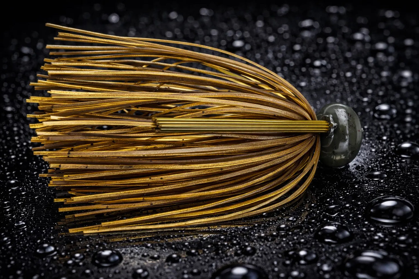 Hag's Tungsten Tsunami Football Jig - 1/2oz Green Pumpkin