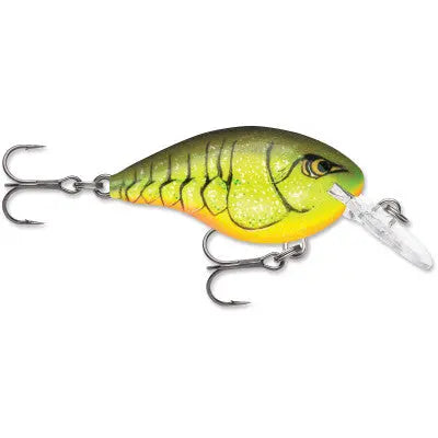 RAPALA DT-8 - CHARTREUSE ROOT BEER CRAW - Lucky Lure Tackle