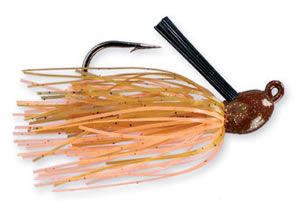 Strike King Bitsy Flip Jig 1/4oz - Pumpkin Craw