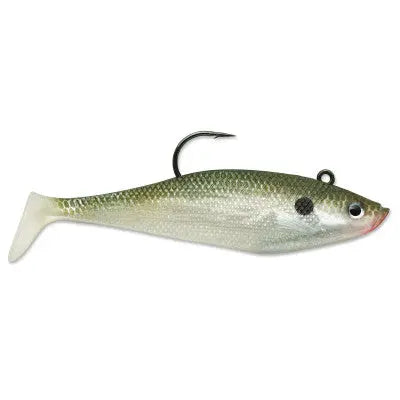 Storm WildEye Swim Shad 3" 1/4oz- Olive Shad 3pk Storm