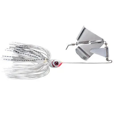 Booyah Buzz Bait 3/8oz - White - Lucky Lure Tackle