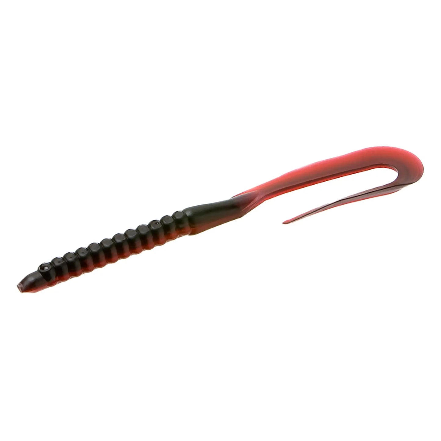 Zoom U-Tale Worm 6'' - Red Shad 20pk - Lucky Lure Tackle