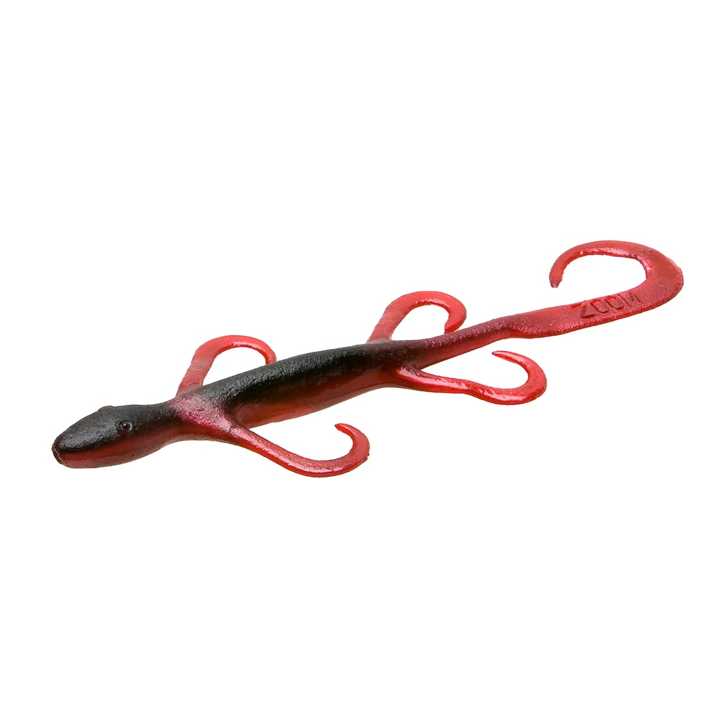 Zoom Lizard 6'' - Red Shad 9pk - Lucky Lure Tackle