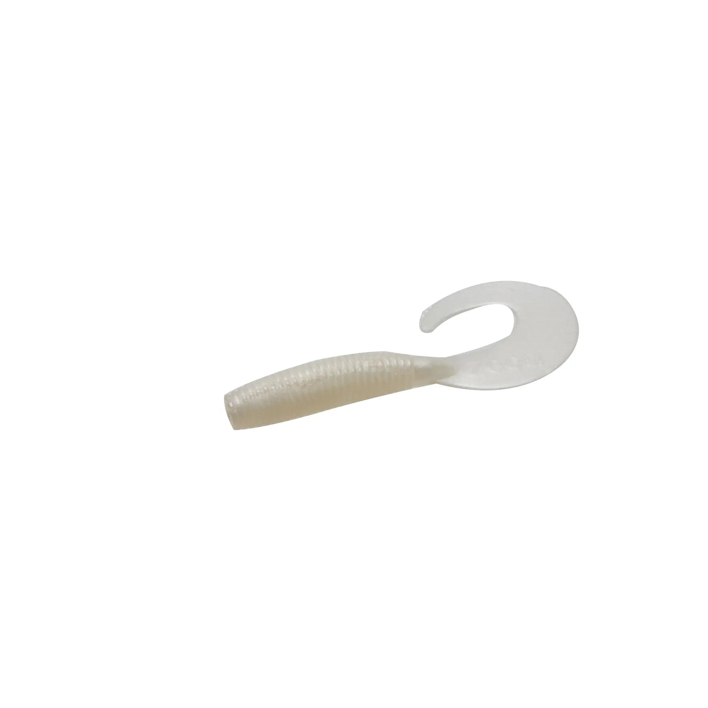 Zoom Fat Albert Grub 3'' - White Pearl 10pk - Lucky Lure Tackle