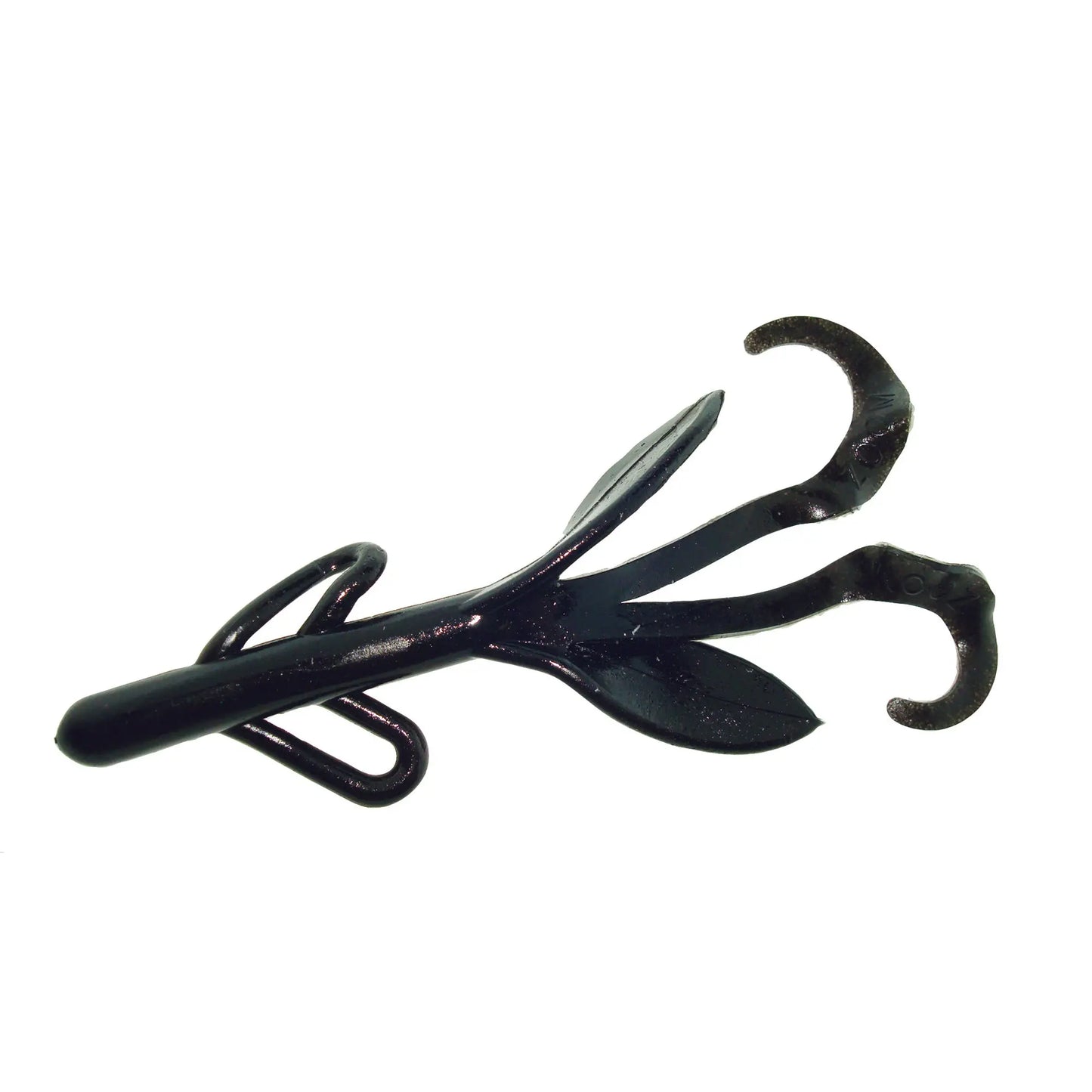 Zoom Brush Hog 6'' - Black 8pk - Lucky Lure Tackle