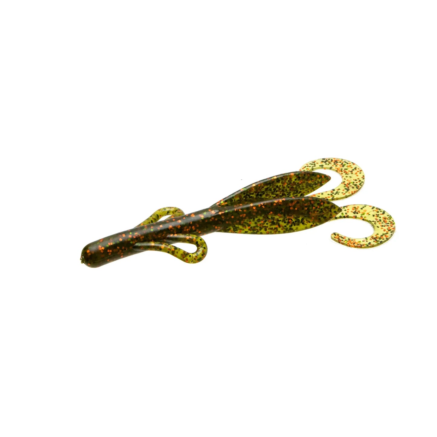 Zoom Brush Hog 6'' - Watermelon Green Org 8pk - Lucky Lure Tackle