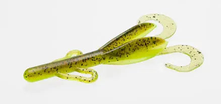 Zoom Brush Hog 6'' - Kiwi 8pk - Lucky Lure Tackle