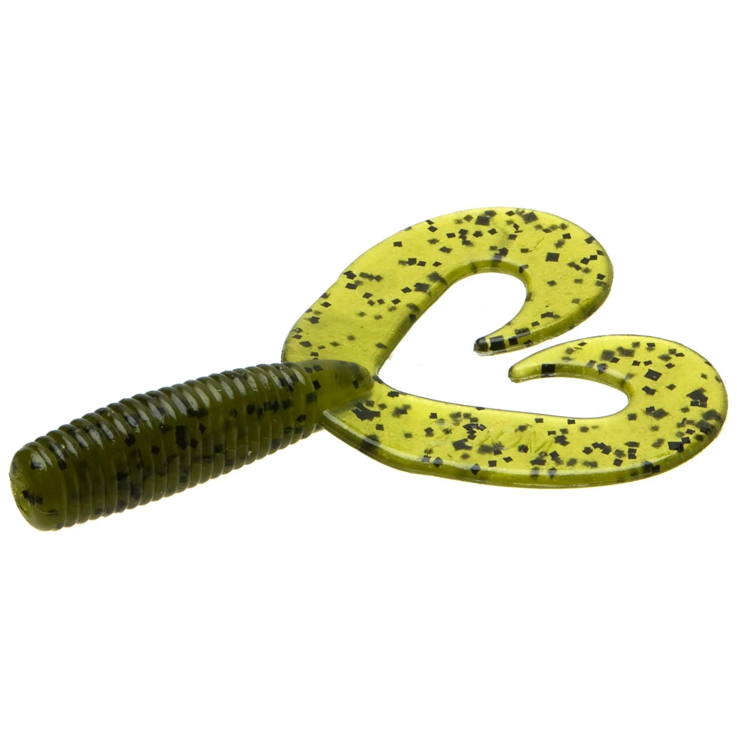 Zoom Fat Albert Twin Tail 3 1/2" - Watermelon Seed 10pk - Lucky Lure Tackle
