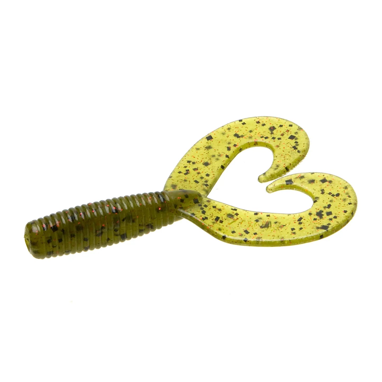 Zoom Fat Albert Twin Tail 3 1/2" - Watermelon Red 10pk - Lucky Lure Tackle