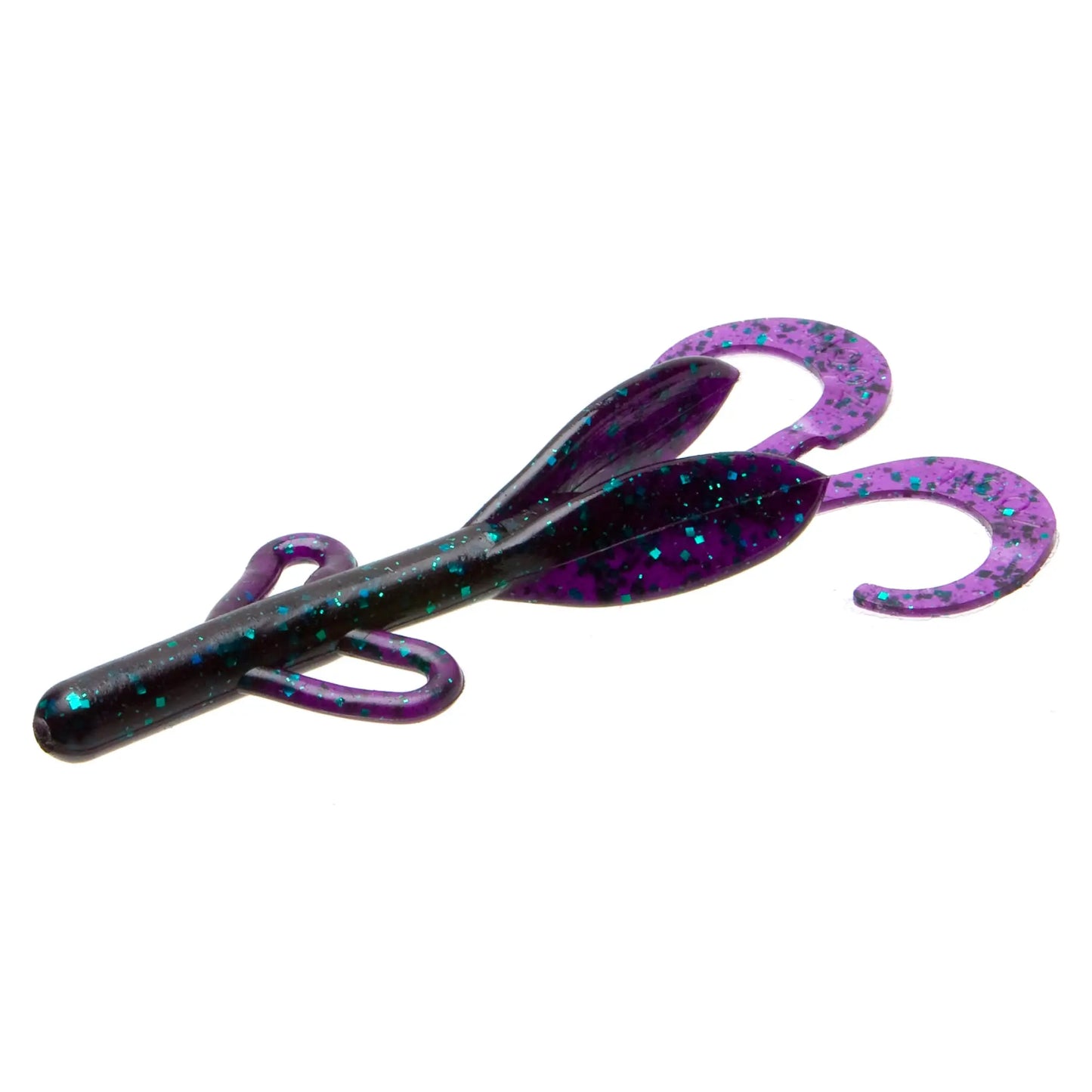 Zoom Brush Hog 6'' - Junebug 8pk - Lucky Lure Tackle