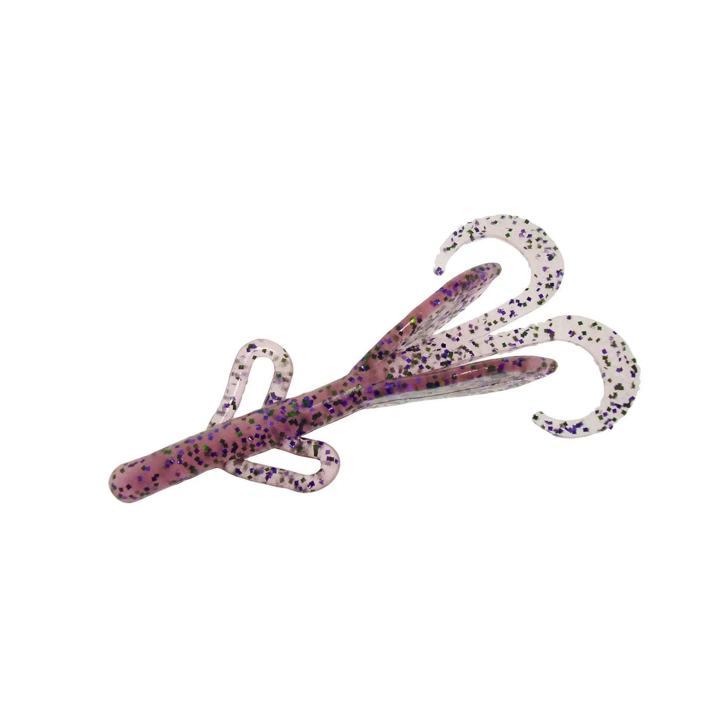 Zoom Baby Brush Hog 4'' - Cotton Candy 12pk - Lucky Lure Tackle