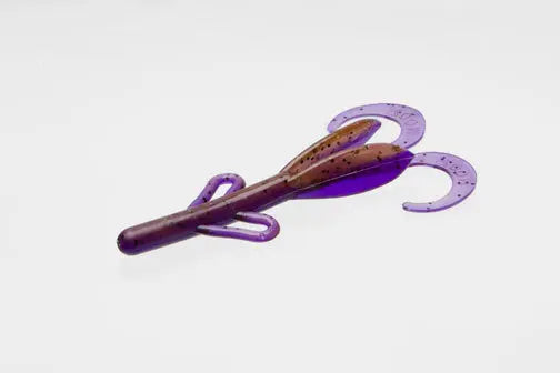 Zoom Baby Brush Hog 4'' - PB & J 12pk - Lucky Lure Tackle