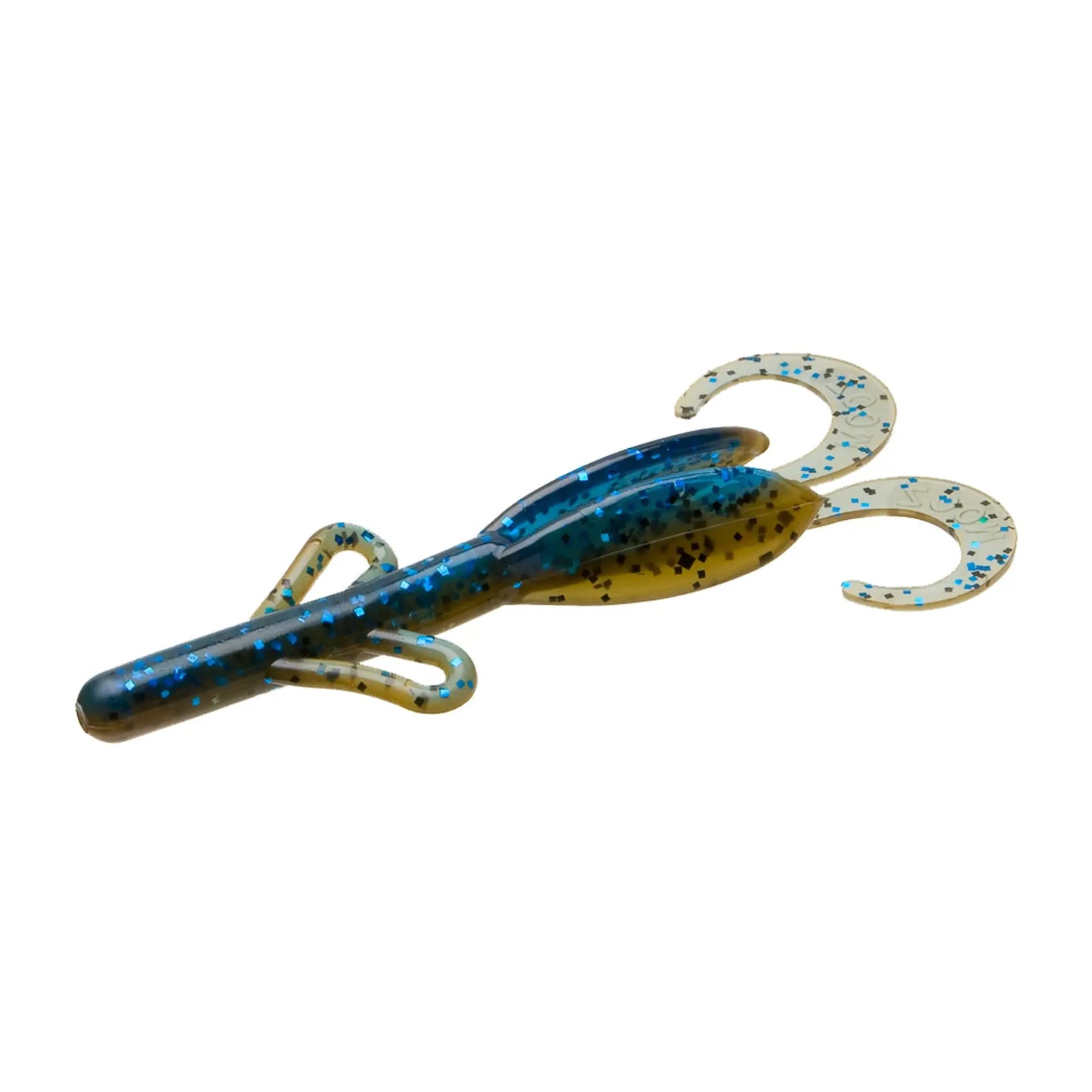 Zoom Baby Brush Hog 4'' - Okeechobee Craw 12pk - Lucky Lure Tackle