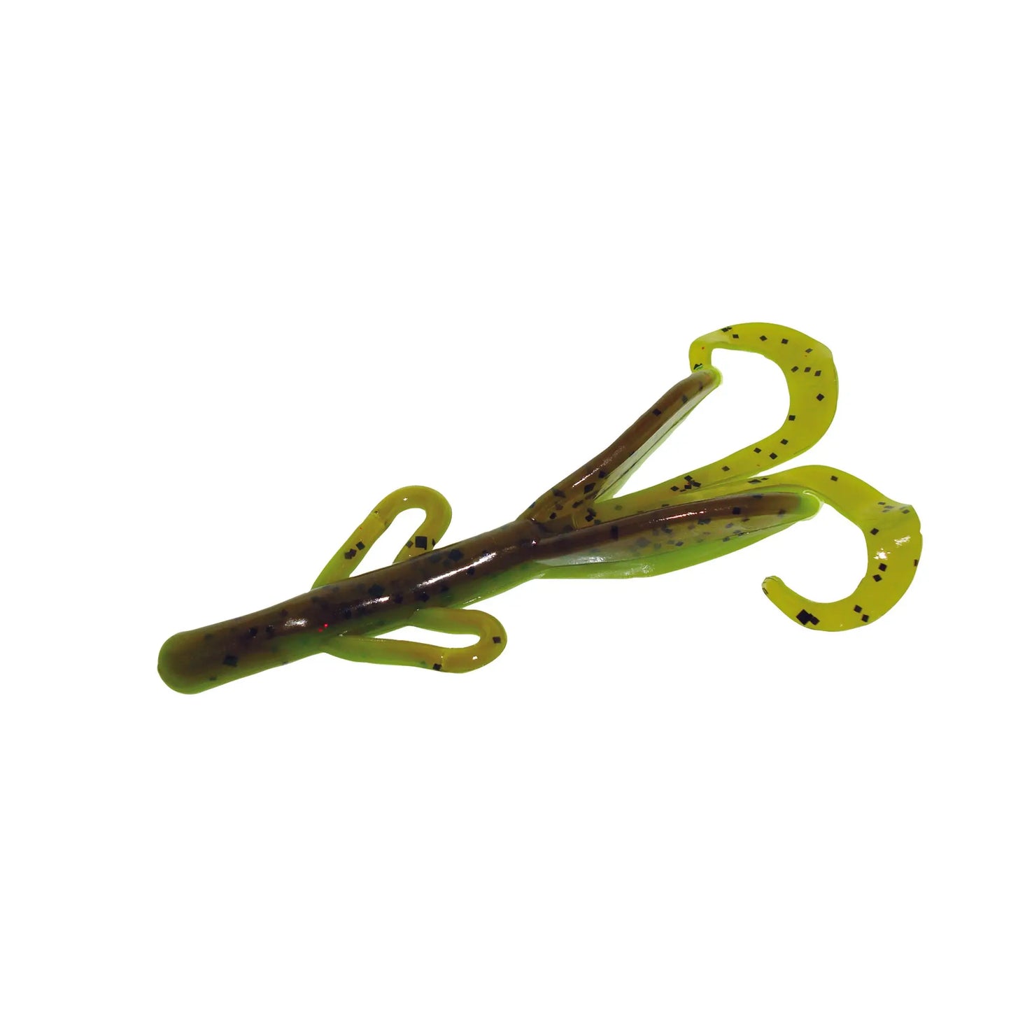 Zoom Baby Brush Hog 4'' - Bullfrog 12pk - Lucky Lure Tackle