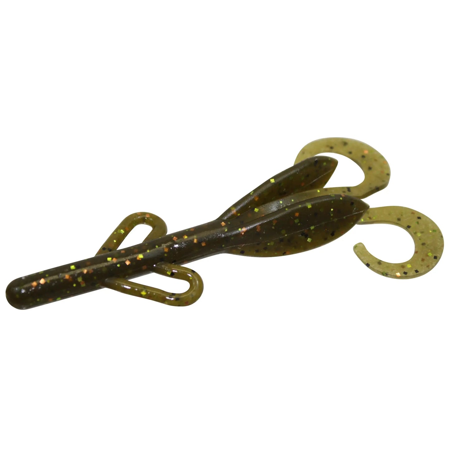 Zoom Baby Brush Hog 4'' - Yabby Mudbug 12pk - Lucky Lure Tackle