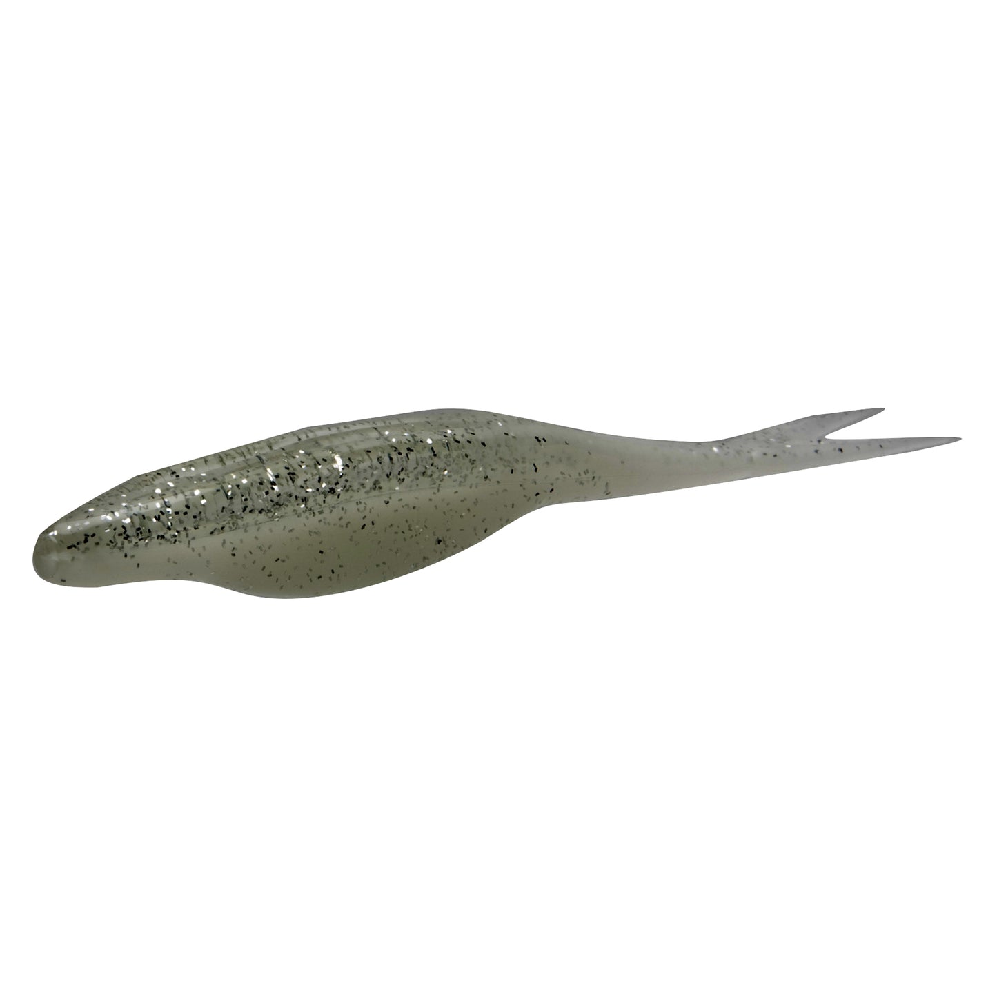 Zoom Super Fluke Jr 4''- White Ice 10pk
