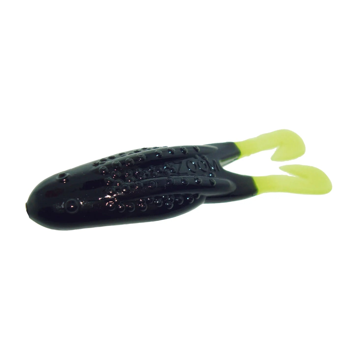 Zoom Horny Toad 4.25'' - Black/Chartreuse 5pk - Lucky Lure Tackle