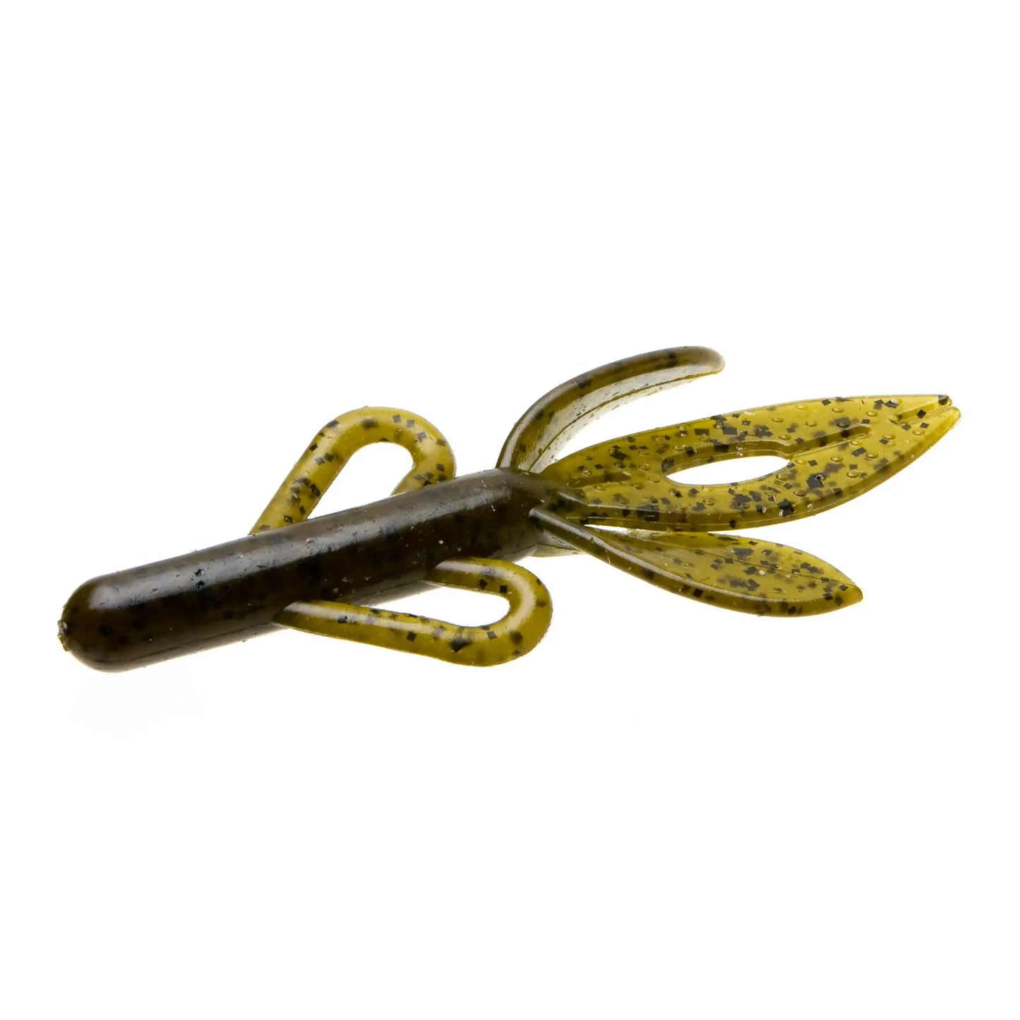 Zoom Super Hog 4'' - Green Pumpkin 10pk - Lucky Lure Tackle