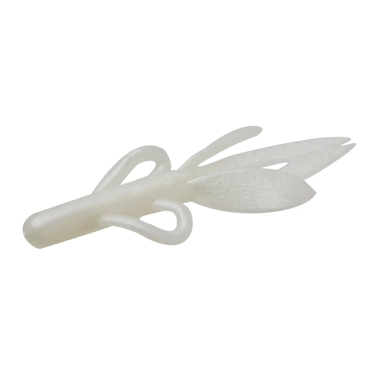 Zoom Super Hog 4'' - White Pearl 10pk - Lucky Lure Tackle