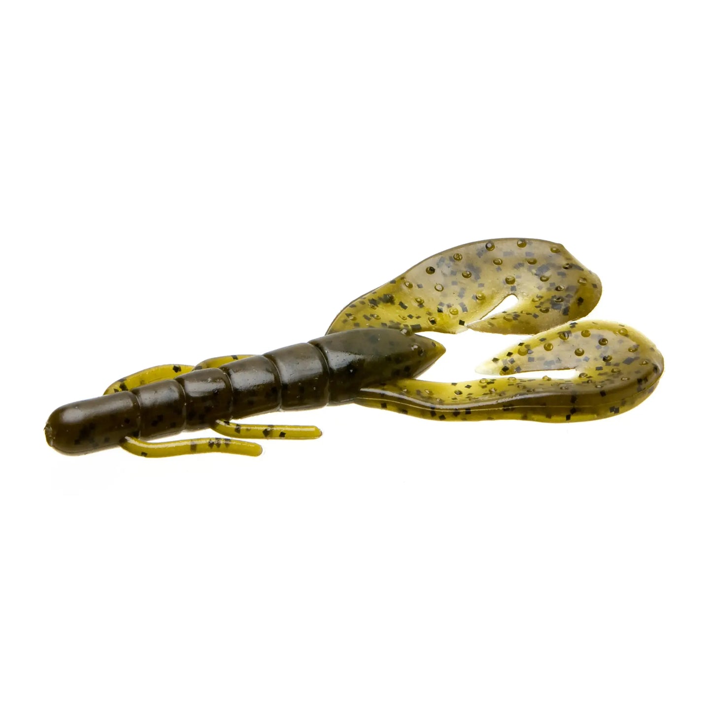 Zoom Super Speed Craw 4'' - Green Pumpkin 8pk - Lucky Lure Tackle